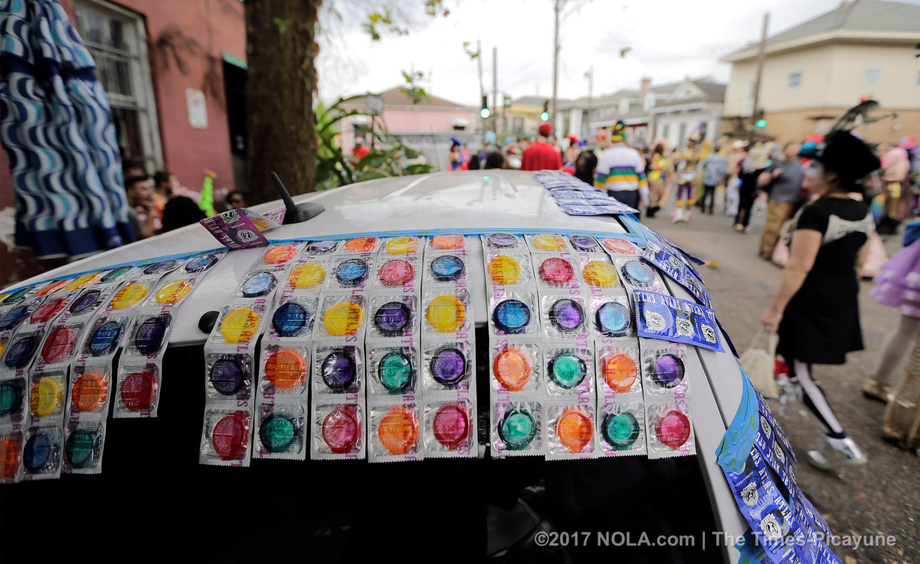 Mardi Gras: Societe de Sainte Anne meanders through New Orleans neighborhoods